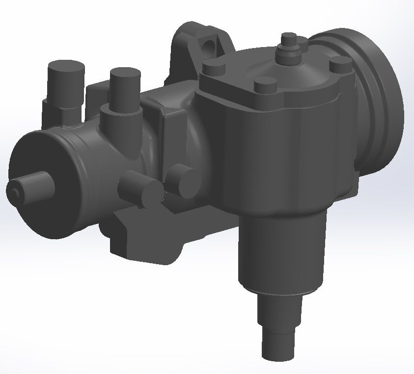 Howe Steering Box - Comparison Assembly - Solid Model.JPG