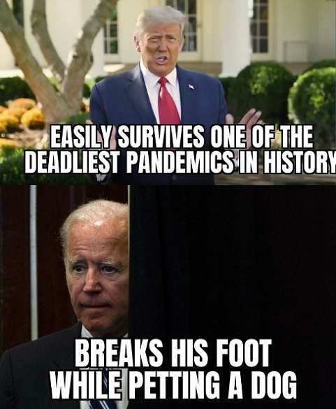 trump-survives-one-of-deadliest-pandemic-diseases-biden-breaks-foot-petting-a-dog.jpg